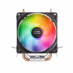 Mars Gaming MCPUARGB système de refroidissement d’ordinateur Processeur Refroidisseur 9 cm Noir - Vue supplémentaire 3