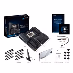 ASUS WRX80E-SAGE SE WIFI AMD WRX80 Socket SP3 ATX étendu - Vue supplémentaire 17