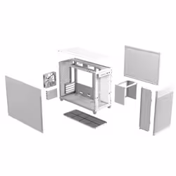 ASUS AP201 PRIME CASE TG WHITE Mini Tower Blanc - Vue supplémentaire 8