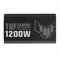 ASUS TUF GAMING 1200W Gold unité d'alimentation d'énergie 20+4 pin ATX ATX Noir - Vue supplémentaire 5