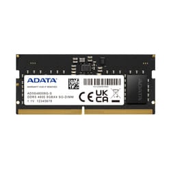 ADATA AD5S48008G-S Barrette Mémoire 8 Go 1 x 8 Go DDR5 4800 MHz ECC