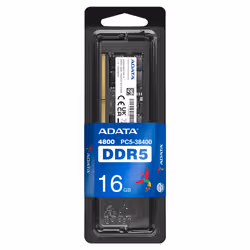 ADATA AD5S480016G-S Barrette Mémoire 16 Go 1 x 16 Go DDR5 4800 MHz ECC - Vue supplémentaire 2