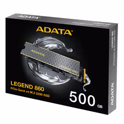ADATA LEGEND 860 SLEG-860-500GCS disque SSD 500 Go M.2 PCI Express 4.0 NVMe 3D NAND - Vue supplémentaire 7