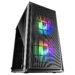 Mars Gaming MCDUO unité centrale Mini Tower Noir