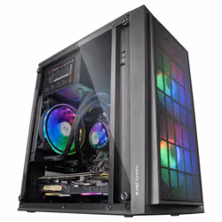 Mars Gaming MCDUO unité centrale Mini Tower Noir - Vue supplémentaire 2