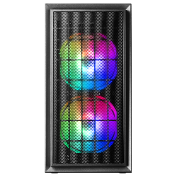 Mars Gaming MCDUO unité centrale Mini Tower Noir