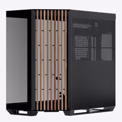 APNX V1-W-BK-v1 Midi Tower Noir, Bois - Vue supplémentaire 6