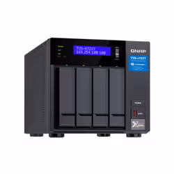QNAP TVS-472XT NAS Tower Ethernet/LAN Noir - Vue supplémentaire 3