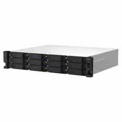 QNAP TS-1264U-RP NAS Rack (2 U) Ethernet/LAN Aluminium, Noir - Vue supplémentaire 5