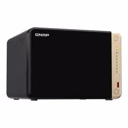 QNAP TS-664-4G serveur de stockage NAS Tower Ethernet/LAN Noir - Vue supplémentaire 3