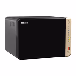 QNAP TS-664-4G serveur de stockage NAS Tower Ethernet/LAN Noir - Vue supplémentaire 4