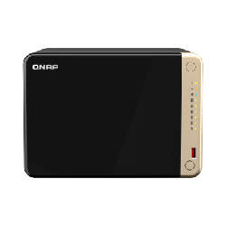 QNAP TS-664 NAS Tower Ethernet/LAN Noir N5095