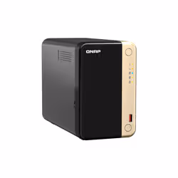QNAP TS-264 NAS Tower Ethernet/LAN Noir, Or N5095 - Vue supplémentaire 2