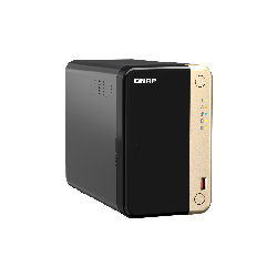 QNAP TS-264 NAS Tower Ethernet/LAN Noir, Or N5095