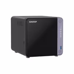QNAP TS-432X-4G serveur de stockage NAS Tower Alpine Alpine AL-524 4 Go DDR4 QNAP QTS Noir - Vue supplémentaire 4