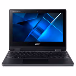 Acer TravelMate Spin B3 TMB311RNA-32-P18J N6000 Hybride (2-en-1) 29,5 cm (11.6") Écran tactile Full HD Intel® Pentium® 8 Go DDR4-SDRAM 128 Go SSD Wi-Fi 6 (802.11ax) Windows 10 Pro Education Noir - Vue supplémentaire 2