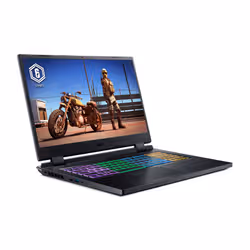 Acer Nitro 5 AN517-55-54EK Ordinateur portable 43,9 cm (17.3") Full HD Intel® Core™ i5 i5-12450H 16 Go DDR4-SDRAM 512 Go SSD NVIDIA GeForce RTX 4060 Wi-Fi 6 (802.11ax) Windows 11 Home Noir - Vue supplémentaire 2