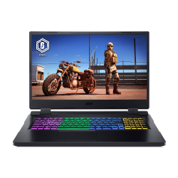 Acer Nitro 5 AN517-55-54EK Ordinateur portable 43,9 cm (17.3") Full HD Intel® Core™ i5 i5-12450H 16 Go DDR4-SDRAM 512 Go SSD NVIDIA GeForce RTX 4060 Wi-Fi 6 (802.11ax) Windows 11 Home Noir