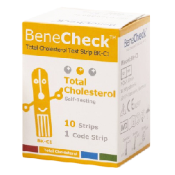 Benecheck – Bandelettes Cholesterol (x10)