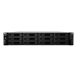 Synology RX1217RP boîtier de disques 0 To Rack (2 U) Noir, Gris
