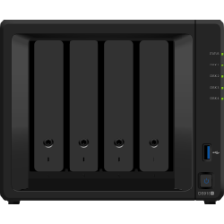 Synology DS918+ Tower SATA 4GB RAM Gigabit ethernet RAID 0, 1, 5, 6, 10, JBOD (DS918+)