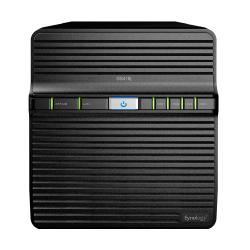 Synology DiskStation DS418j NAS Bureau Ethernet/LAN Noir RTD1293
