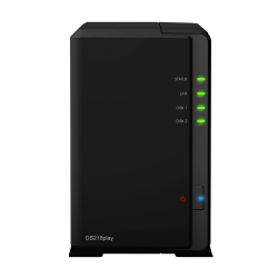 Synology DiskStation DS218play NAS Compact Ethernet/LAN Noir RTD1296 (DS218play)