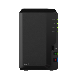 Synology DiskStation DS218 serveur de stockage NAS Bureau Ethernet/LAN Noir RTD1296 (DS218)