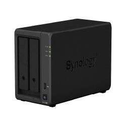 Synology DiskStation DS720+ serveur de stockage NAS Bureau Ethernet/LAN Noir J4125 (DS720+)