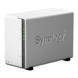 Synology DiskStation DS220j NAS Mini Tower Ethernet/LAN Blanc RTD1296 (DS220J)