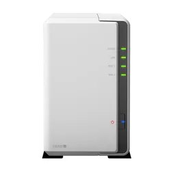 Synology DiskStation DS220j NAS Mini Tower Ethernet/LAN Blanc RTD1296 (DS220J)