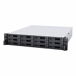 Synology RackStation RS2423+ serveur de stockage NAS Rack (2 U) Ryzen Embedded V1780B 8 Go DDR4 0 To DiskStation Manager Noir, Gris - Vue supplémentaire 4