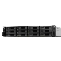 Synology SA SA3410 serveur de stockage NAS Rack (2 U) Intel® Xeon® D-1541 16 Go DDR4 0 To DiskStation Manager Noir, Gris