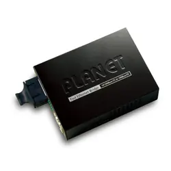 PLANET FT802S15 convertisseur de support réseau 100 Mbit/s 1310 nm Monomode Noir