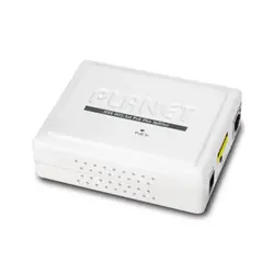 PLANET POE-161S séparateur voix-données Connexion Ethernet, supportant l'alimentation via ce port (PoE) Blanc