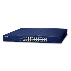 PLANET GSW2401 commutateur réseau Non-géré Gigabit Ethernet (10/100/1000) 1U Bleu
