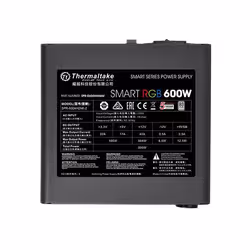 Thermaltake Smart RGB unité d'alimentation d'énergie 600 W 20+4 pin ATX ATX Noir - Vue supplémentaire 4
