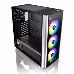Thermaltake Level 20 MT ARGB Tour midi Boîtier PC noir 3 ventilateurs LED pré-installés, 1 ventilateur pré-installé, fen - Vue supplémentaire 3