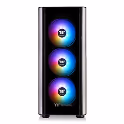 Thermaltake Level 20 MT ARGB Tour midi Boîtier PC noir 3 ventilateurs LED pré-installés, 1 ventilateur pré-installé, fen - Vue supplémentaire 4
