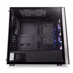 Thermaltake Level 20 MT ARGB Tour midi Boîtier PC noir 3 ventilateurs LED pré-installés, 1 ventilateur pré-installé, fen - Vue supplémentaire 5