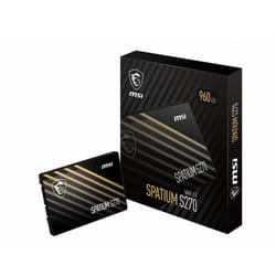 MSI SPATIUM S270 SATA 2.5 240GB disque SSD 2.5" 240 Go Série ATA III 3D NAND
