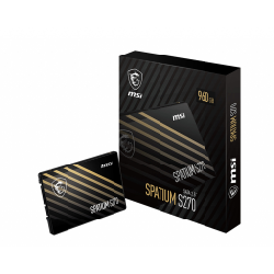 MSI SPATIUM S270 SATA 2.5 240GB disque SSD 2.5" 240 Go Série ATA III 3D NAND