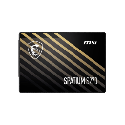 MSI SPATIUM S270 SATA 2.5 960GB disque SSD 2.5" 960 Go Série ATA III 3D NAND