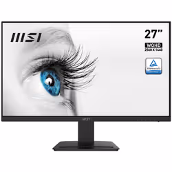 MSI Pro MP273QV écran plat de PC 27" 2560 x 1440 pixels Wide Quad HD LED Noir - Vue supplémentaire 2