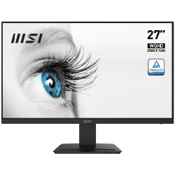 MSI Pro MP273QV écran plat de PC 27" 2560 x 1440 pixels Wide Quad HD LED Noir