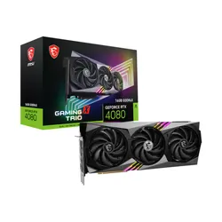 MSI GeForce RTX 4080 16GB GAMING X TRIO NVIDIA 16 Go GDDR6X