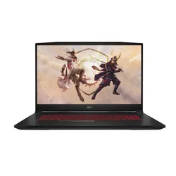 MSI Gaming KATANA GF76 12UC-414XPL laptop Ordinateur portable 43,9 cm (17.3") Full HD Intel® Core™ i7 i7-12650H 8 Go DDR4-SDRAM 512 Go SSD NVIDIA GeForce RTX 3050 Wi-Fi 6 (802.11ax) Noir