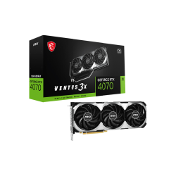 MSI GEFORCE RTX 4070 VENTUS 3X 12G OC carte graphique NVIDIA 12 Go GDDR6X