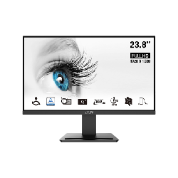 MSI Pro MP2412 écran plat de PC 60,5 cm (23.8") 1920 x 1080 pixels Full HD LCD Noir