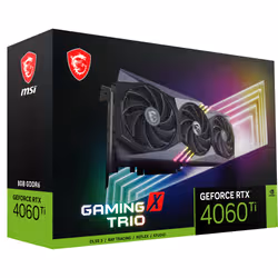 MSI GeForce RTX 4060 Ti GAMING X TRIO 8G NVIDIA 8 Go GDDR6 - Vue supplémentaire 10
